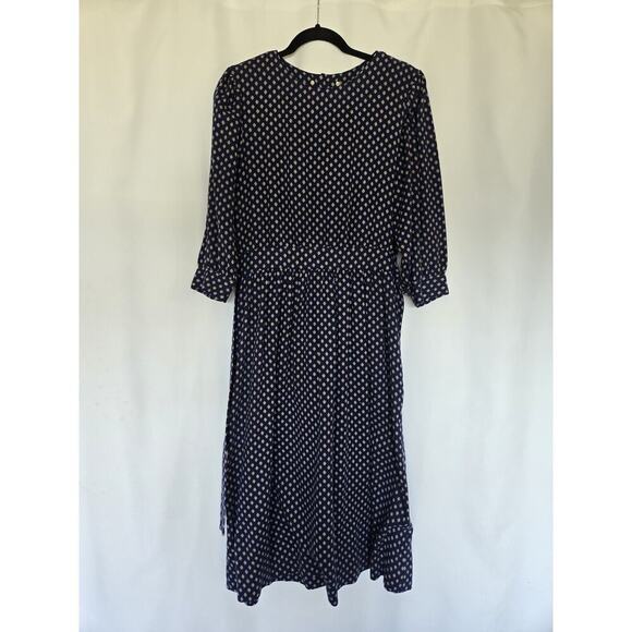 Lanz Originals Dresses & Skirts - Vintage Lanz Originals 80s Dress Blue Shoulder Pads Size 12 Prairie Jacquard